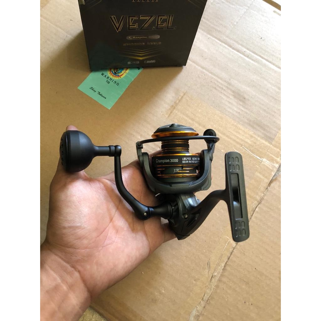 Reel Pancing Vezel Champions 500 800 1000 2000 3000 4000 14 Ball Bearings Power Handle