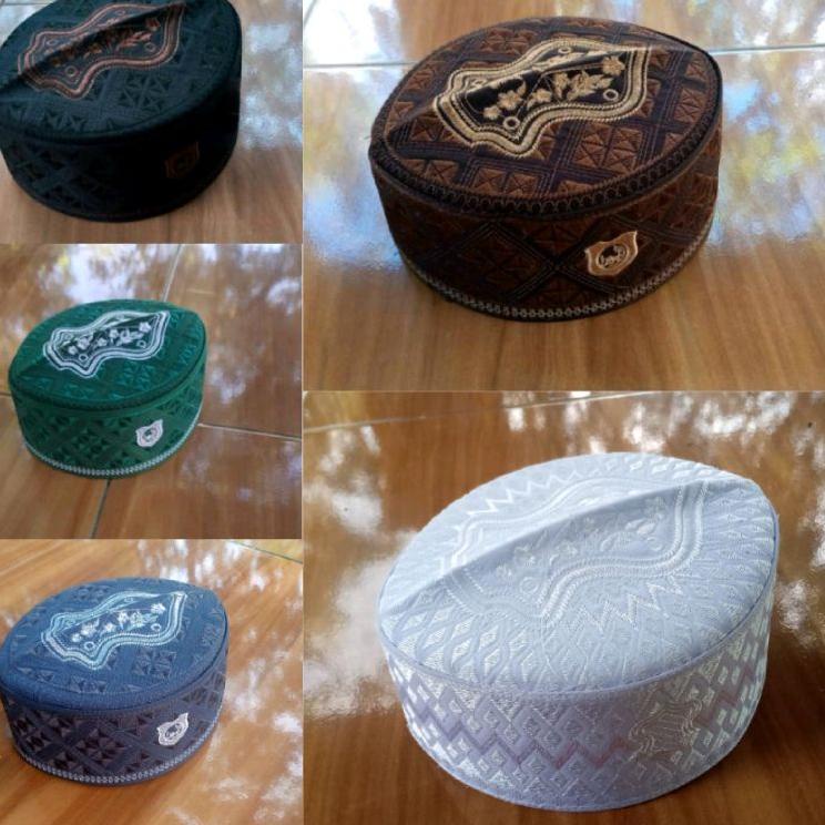 Stok Banyak 7BWJ7 Songkok peci ustadz Adi hidayat Peci Terompah Peci Assagofah Warna Peci Putih Peci