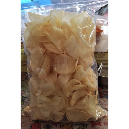 

Keripik Ubi seaweed dan original (tidak keras) 500 gr