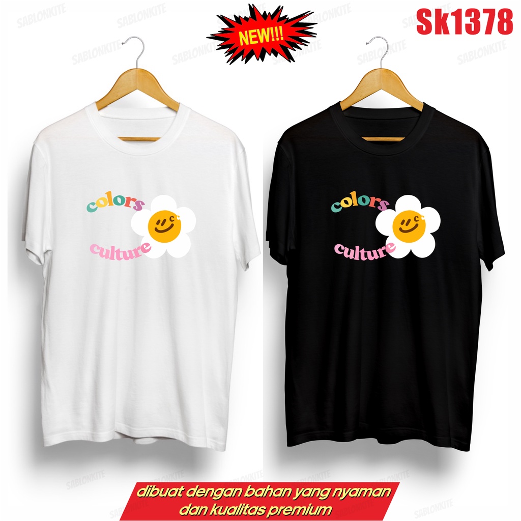 MURAH!!! KAOS NEW WIEE CULTURE SK1378 UNISEX ADA KAOS ANAK