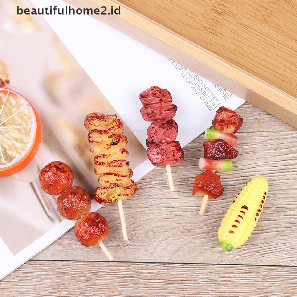 (Beautifulhome2.Id) 1pc Mainan Miniatur Bbq Untuk Dekorasi Rumah Boneka