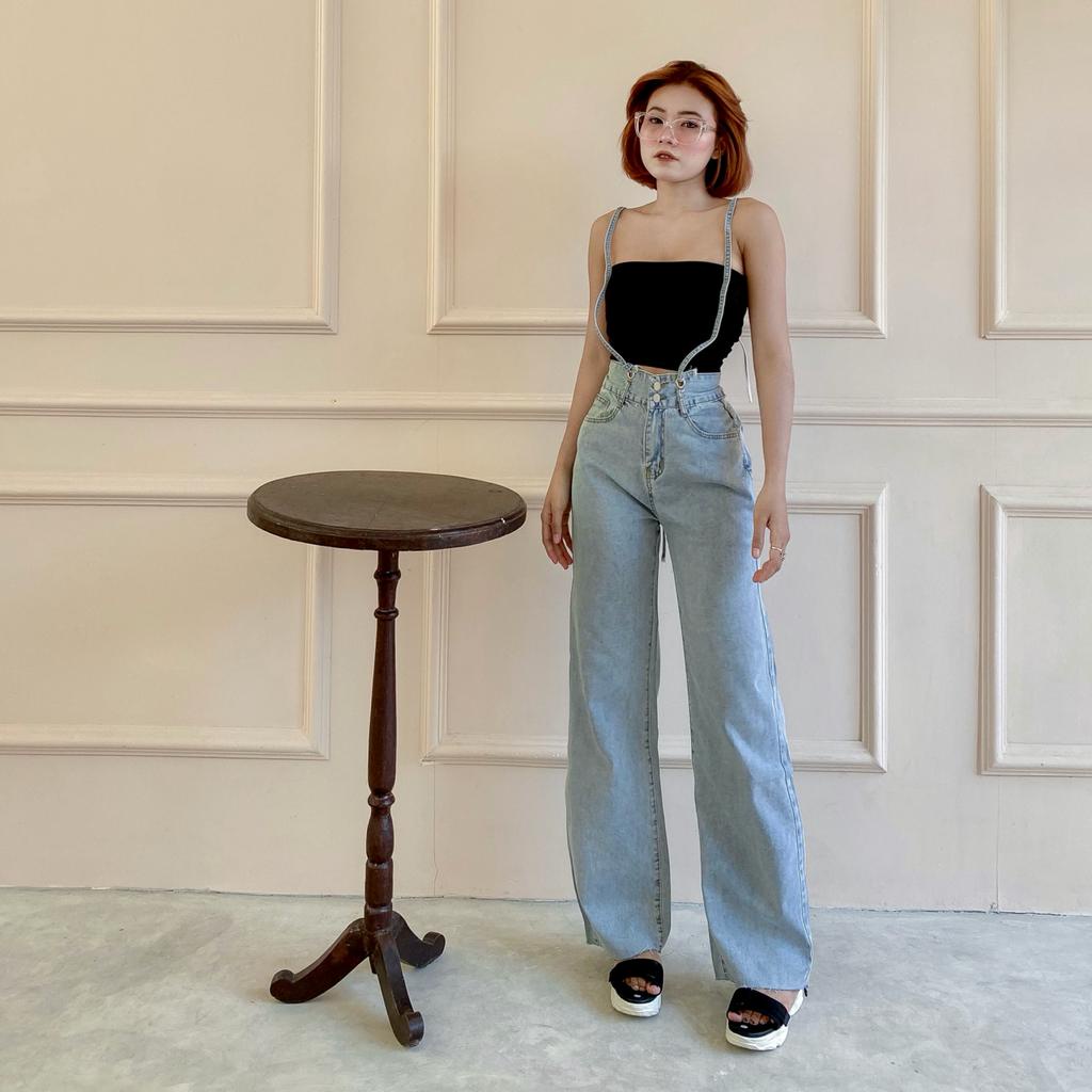 LONG PANT JEANS 163 (2Way to use)