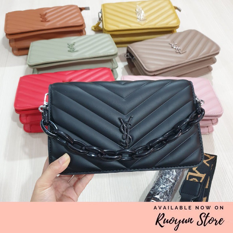 RYX - Pastel Wave Tas Selempang Wanita Fashion Casual / Pesta - Ori Import