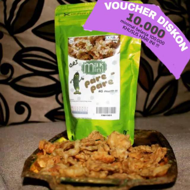 

NO ECER MAKMINI PARE PARE crispy 80gr