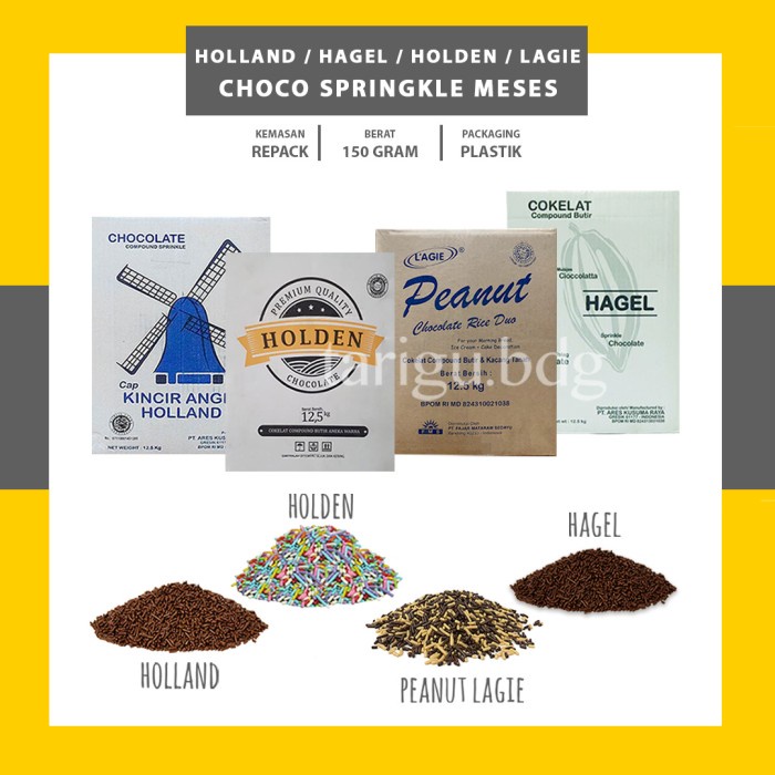 

rg201tg Meses Coklat Holland Hagel 150Gr - Chocolate Sprinkle - Meises Butir - Hagel Dark Xz20X1Z11