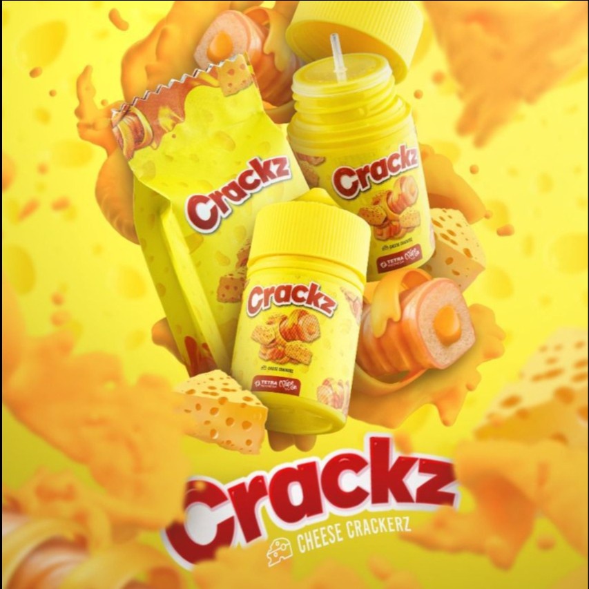 LIQUID VAPE CRACKZ V3 60ML 3MG 6MG