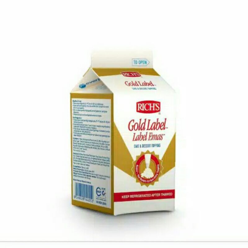 

RICH WHIP CREAM NON DAIRY 454gr