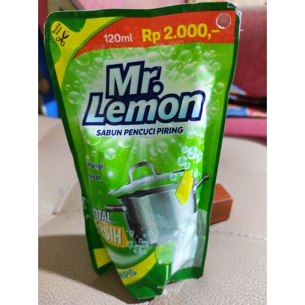 Sabun Pencuci Piring Mr Lemon 120 ml