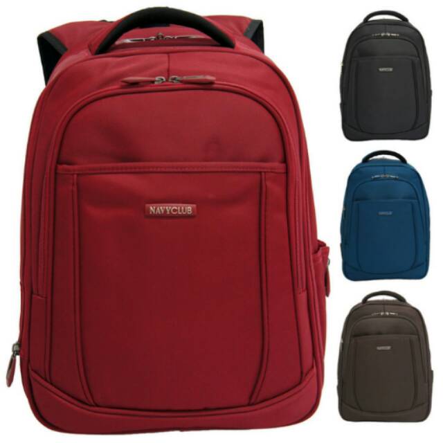 Tas ransel pria laptop navy club