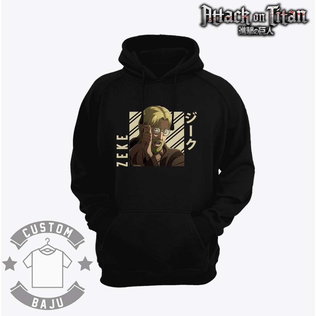 Sweater Hoodie Zeke Yeager Anime Attack on Titan Shingeki no Kyojin218