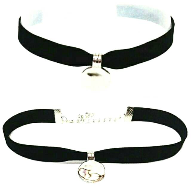 Paket Hemat C Premium Choker Necklace Get 4 Pcs