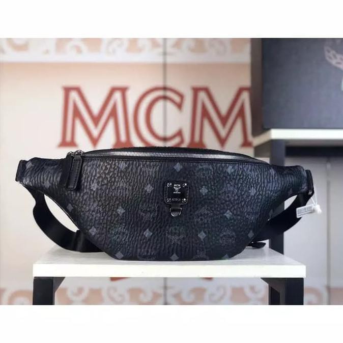 ✅ PROMO TERBATAS TAS SELEMPANG PRIA MODEL TERBARU✅ MCM BUMBAG/SLING/WAIST BAG UNISEX VISETOS