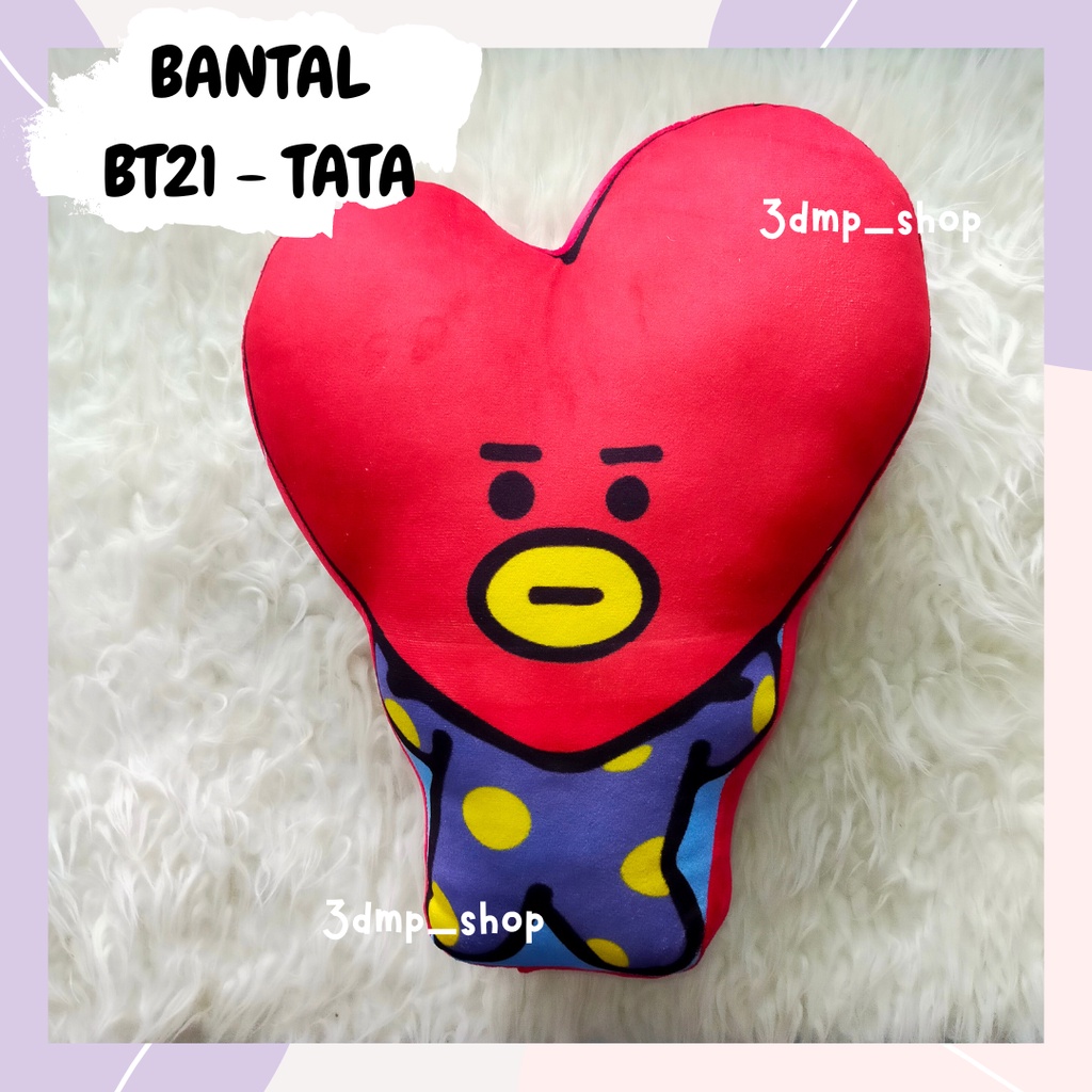 Bantal Boneka BTS TINY TAN MIC DROP JIMIN JUNGKOOK V TAEHYUNG JIN JHOPE SUGA RAPMONSTER RM