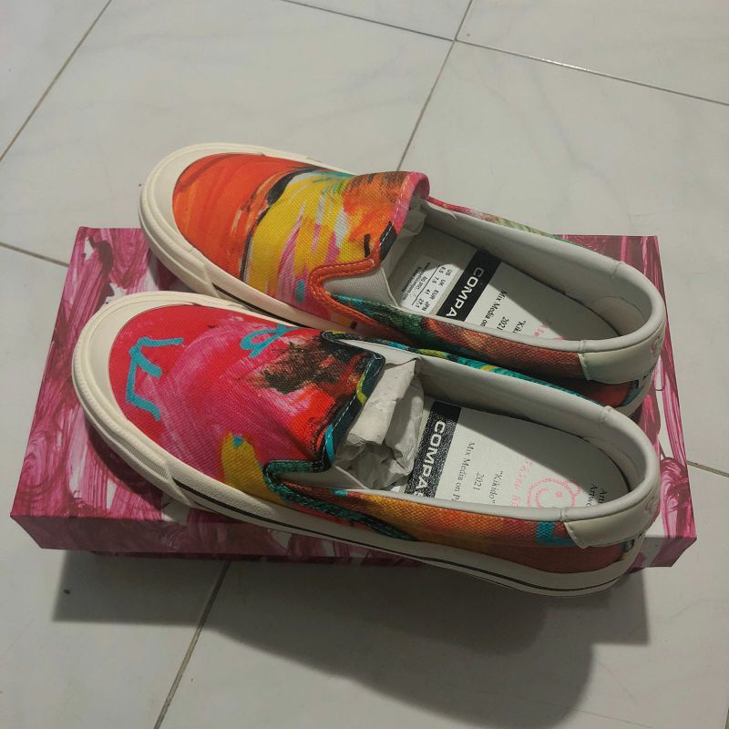 Sepatu Compass x Jason Ranti artwork 6