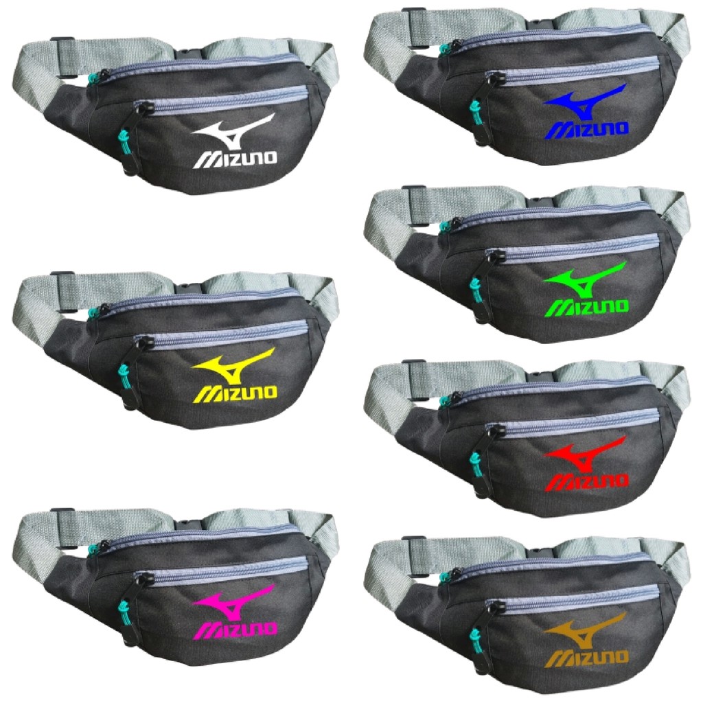 tas selempang olahraga logo mizuno tas volley futsal badminton sepakbolla