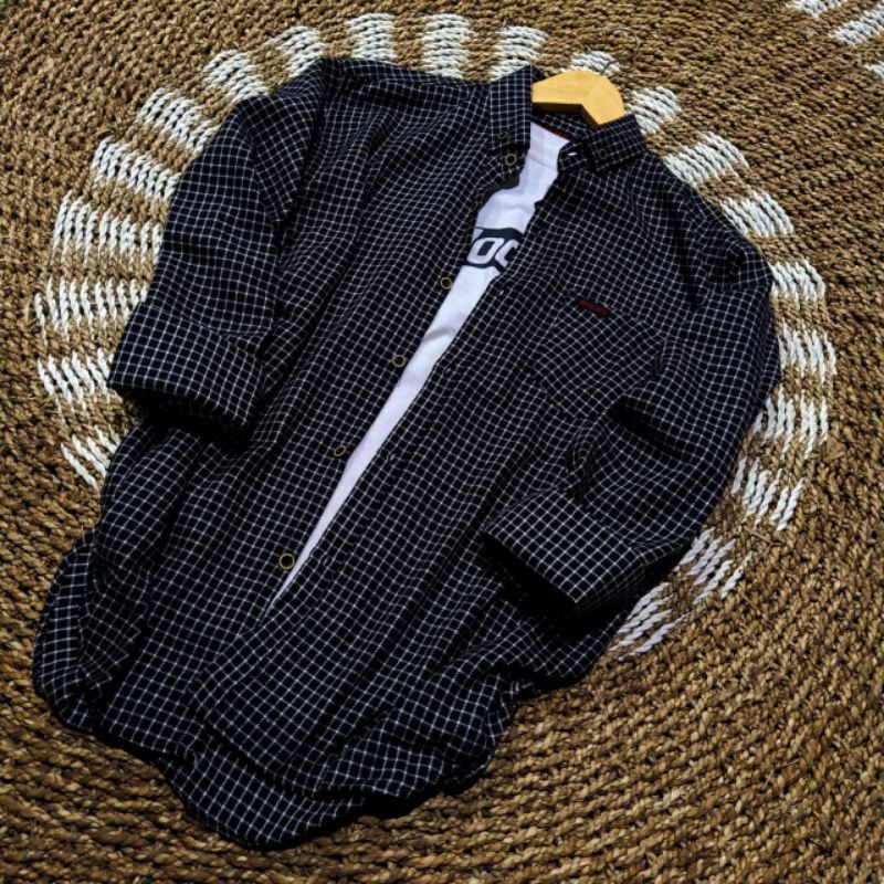 KEMEJA FLANEL PRIA KEMEJA FLANEL WANITA KEMEJA FLANEL DISTRO LENGKAN PANJANG-Fl10