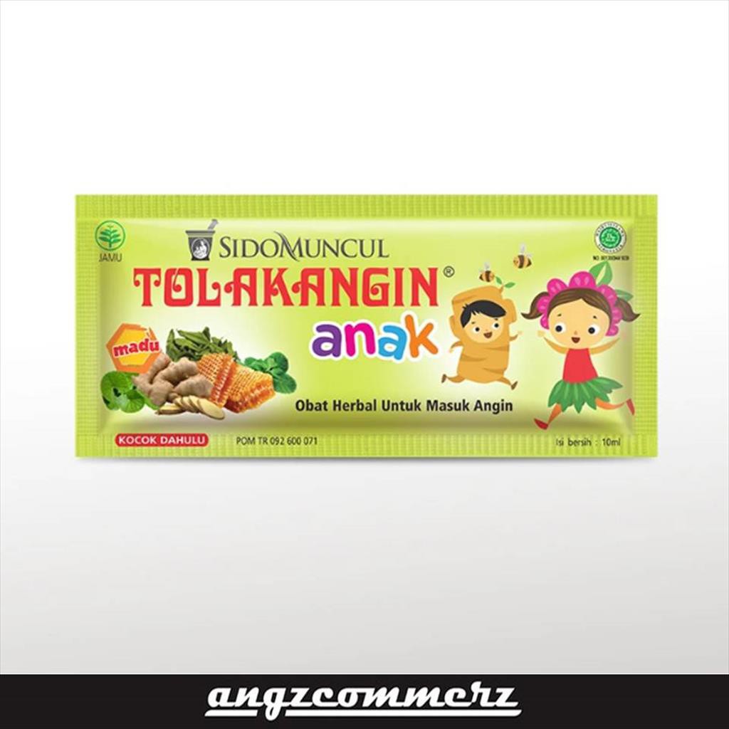 

SIDOMUNCUL Tolak Angin Cair Anak 1 Sachet