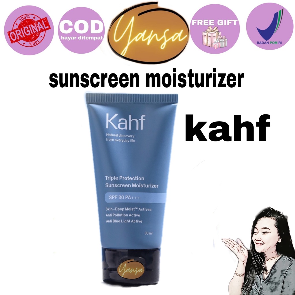 Kahf Triple Protection Sunscreen Moisturizer 30ml