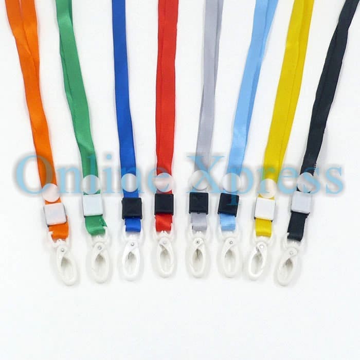 

Gantungan ID Card / Tali Badge ID Nylon Hook Plastik Combo