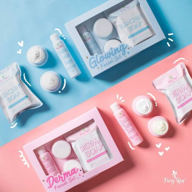 Fairy skin derma glowing facial set ORI