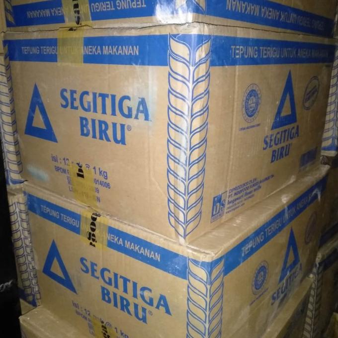 

[COD] Terigu Segitiga Biru 1kg per Dus [COD]