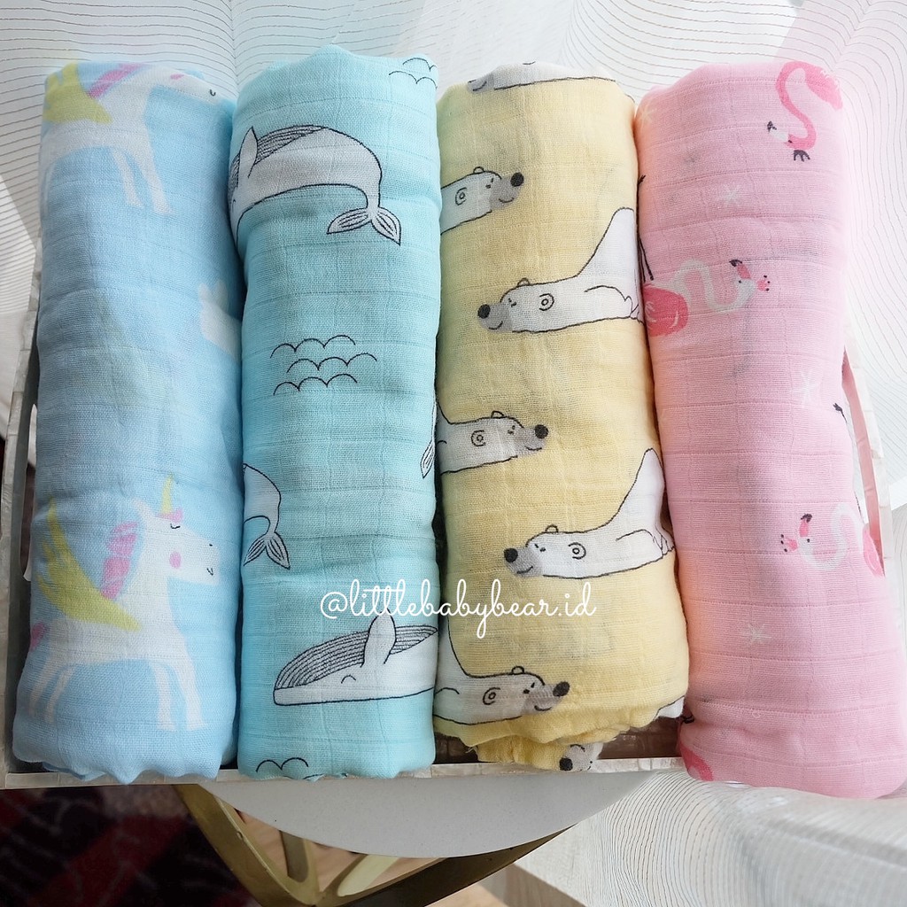 organic cotton swaddle blanket