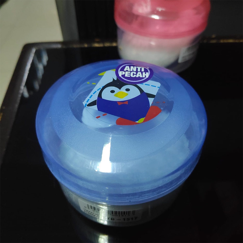 Lusty Bunny Baby Powder Oval Case Single Bedak Bayi Anti Pecah Warna