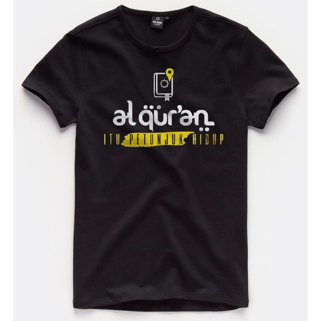 Kaos Dakwah Islami Ngaji yuk Tawheed Hijrah Muslim Distro Murah-Al Quran