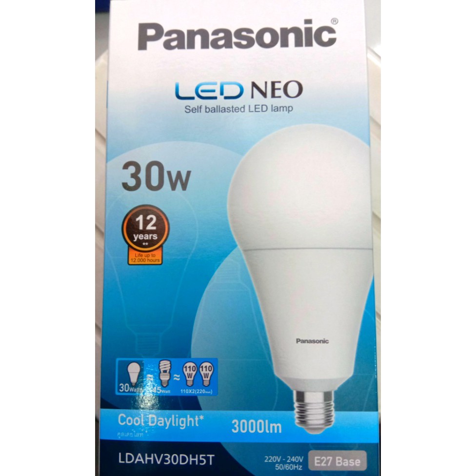 LAMPU LED NEO PANASONIC 30W COOL DAYLIGHT