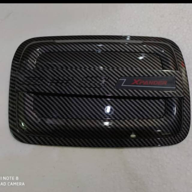 Tank cover/ tutup tangki mobil xpander carbon new