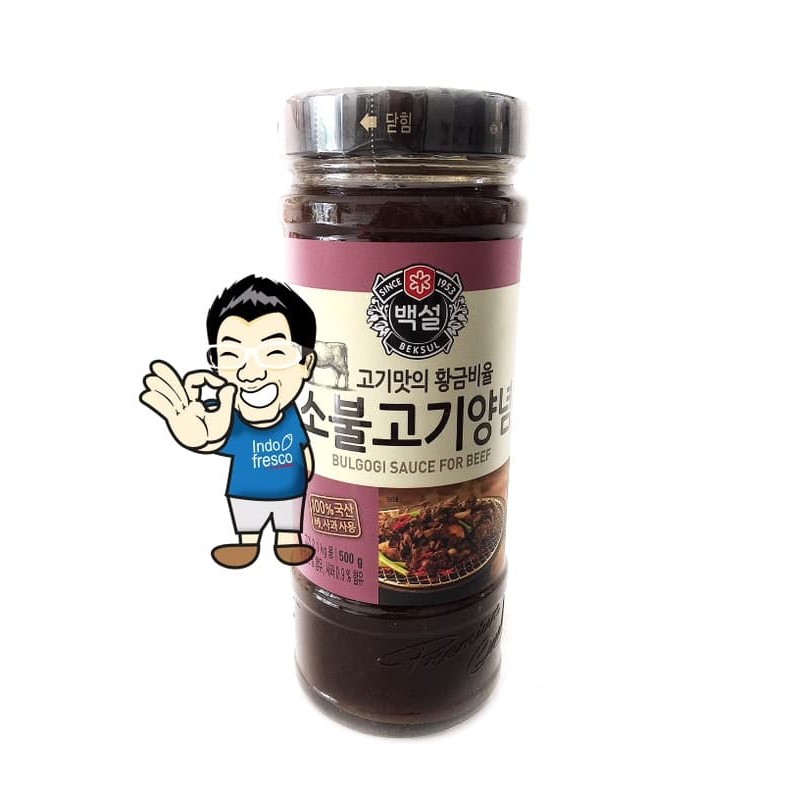 

BEKSUL KOREAN BBQ BULGOGI SAUCE MARINADE SAUS BUMBU BBQ 500G