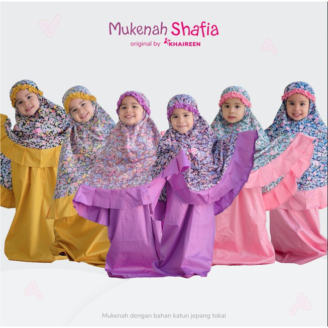 Mukena Shafia Khaireen - Mukena Anak