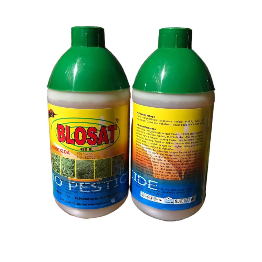 Herbisida Blosat 480SL 1 Liter Pembasmi rumput sampai ke akar  bahan aktif Roundup 1 liter