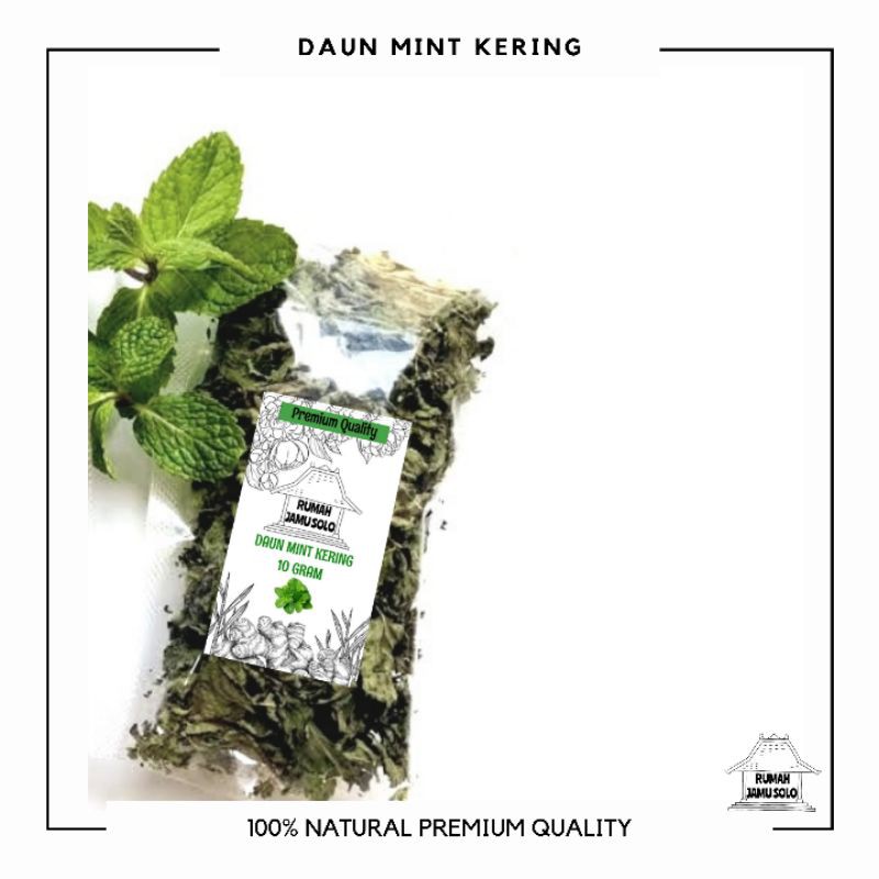 

Teh Daun mint kering 10 gram Dried pepermint