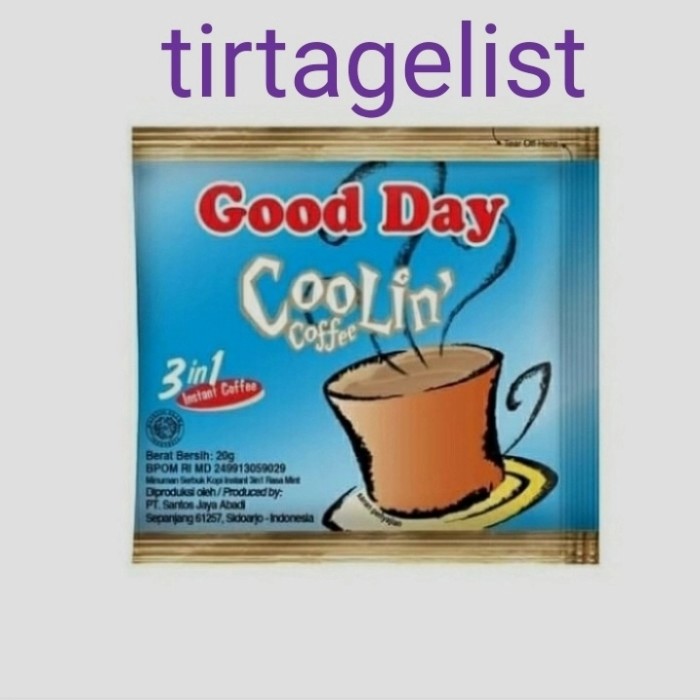 

NEW good day coolin rentengan 20gr x 10