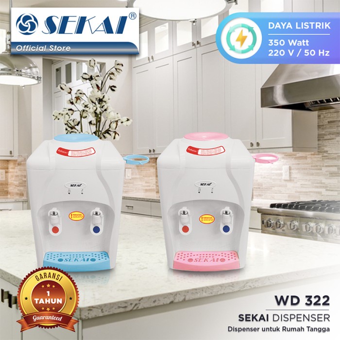 SEKAI Water Dispenser WD322 Dispenser Air Meja WD 322