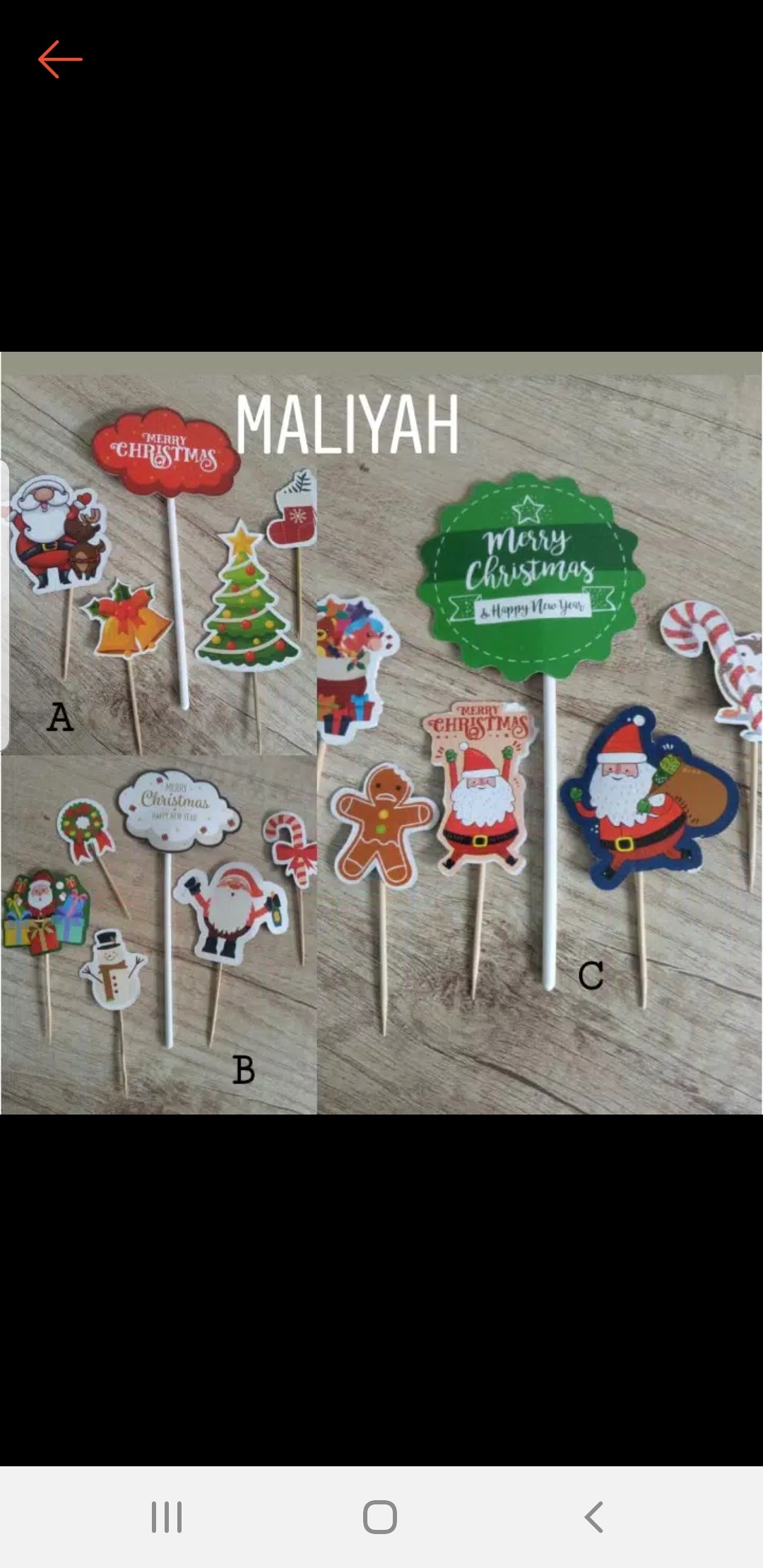 Topper Bendera Hiasan Kue Tart Isi 4