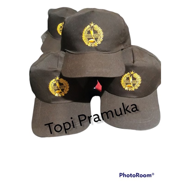 Topi Seragam Pramuka Bordir