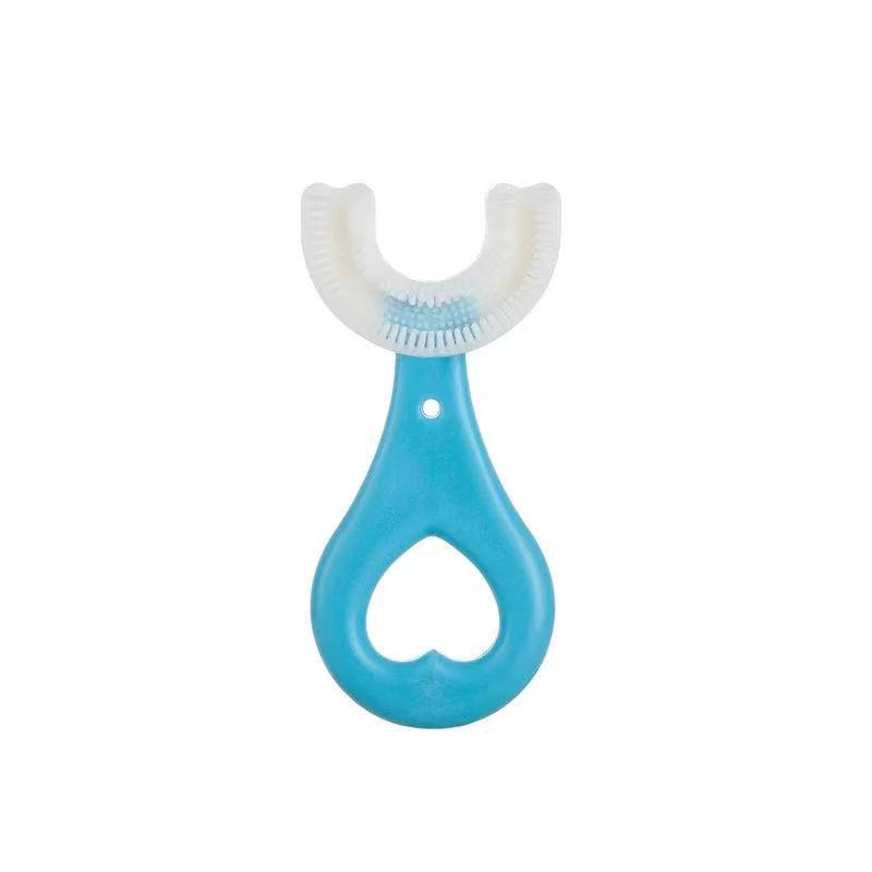 Sikat Gigi Anak Bahan Silikon Model U ToothBrush Gigi Baby Training Sikat Gigi Anak