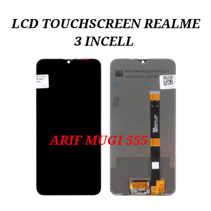 LCD TOUCHSCREEN FULLSET REALME 3 INCELL ORIGINAL