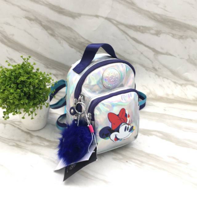 Kipling Disney Alber Metallic Mini Backpack