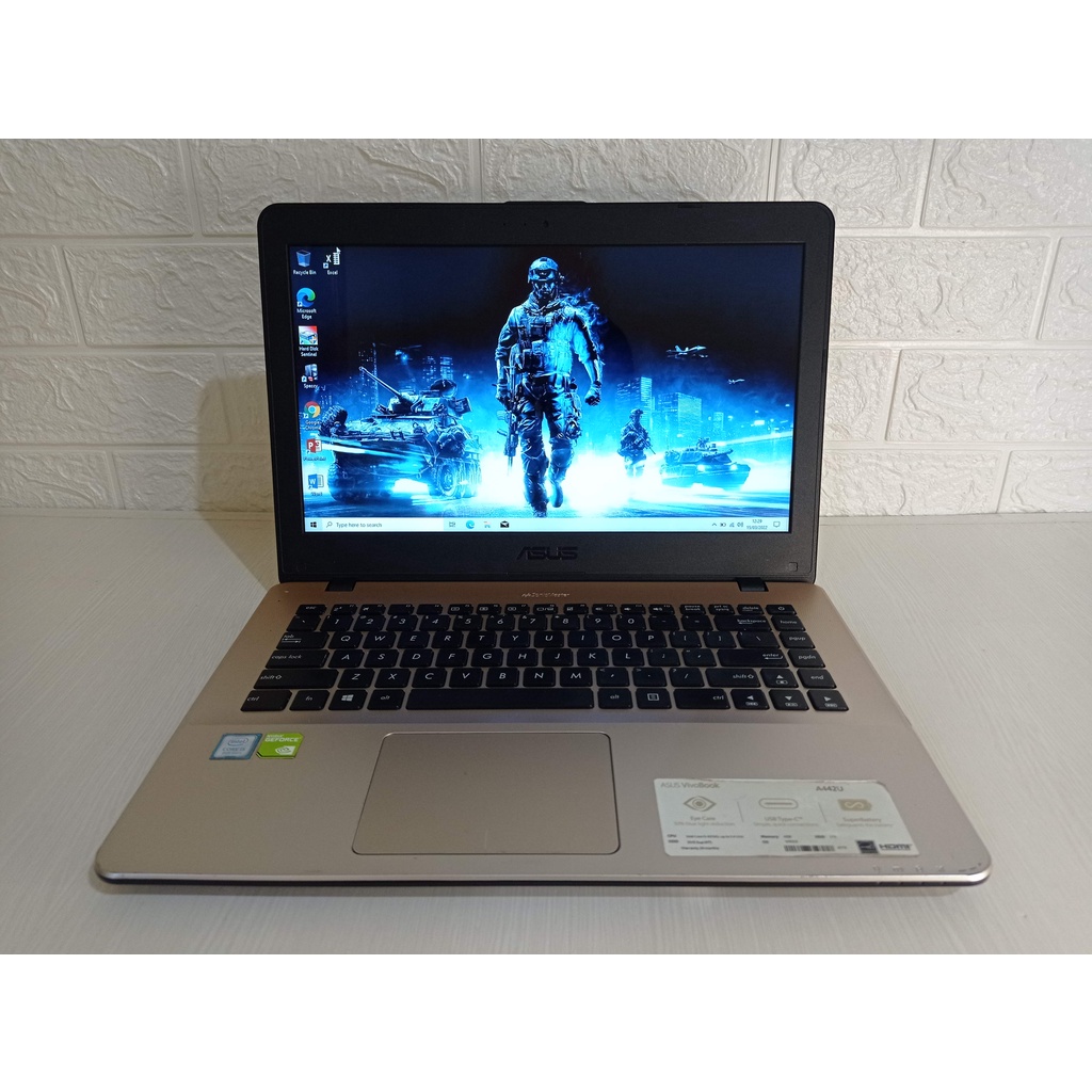 Asus A442UF Core i5 Gen-8 Nvidia MX130 RAM 8GB SSD/HDD | Laptop Second Gaming Murah rasa i7