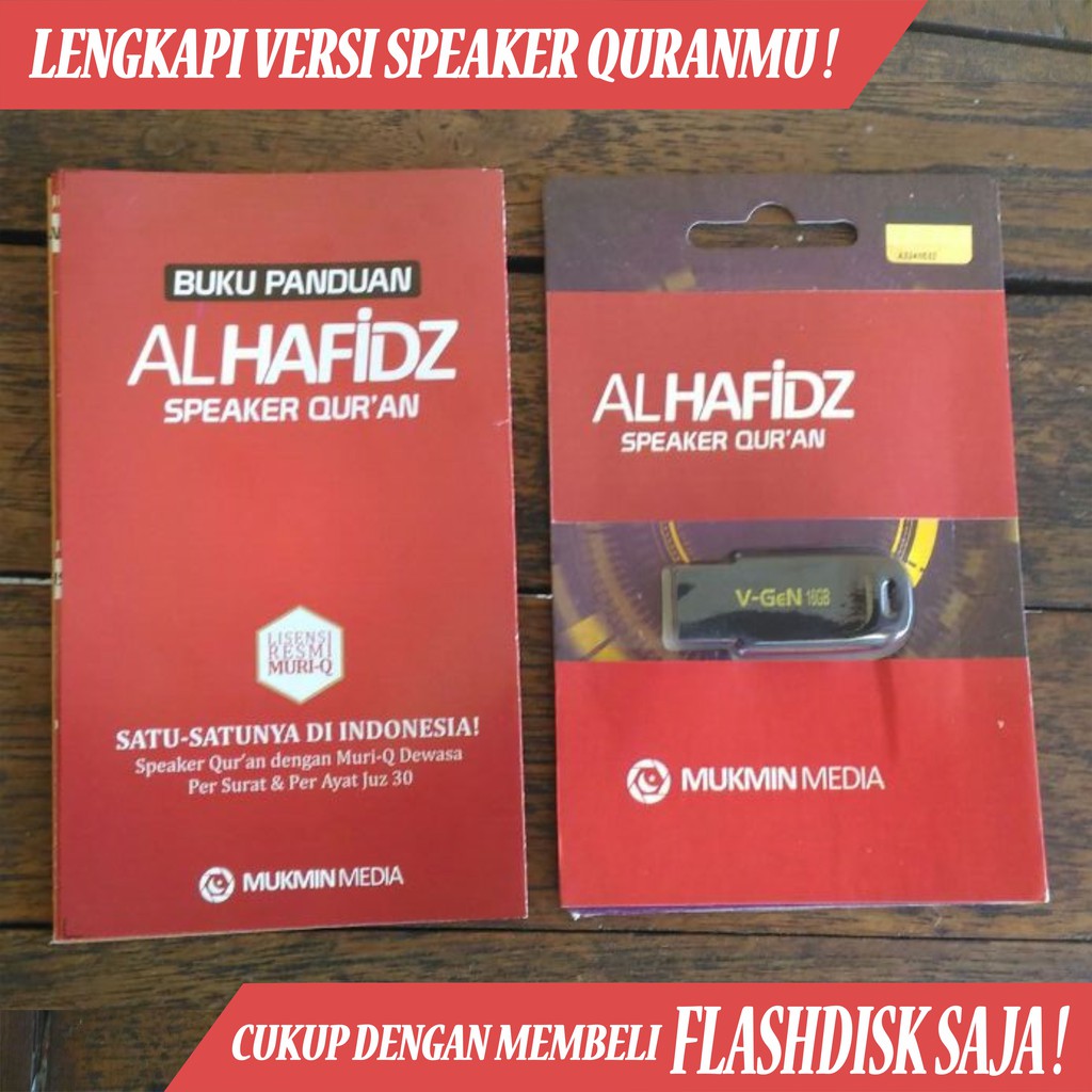 Flashdisk Speaker Quran Al Hafidz untuk Speaker Al Quran Portable