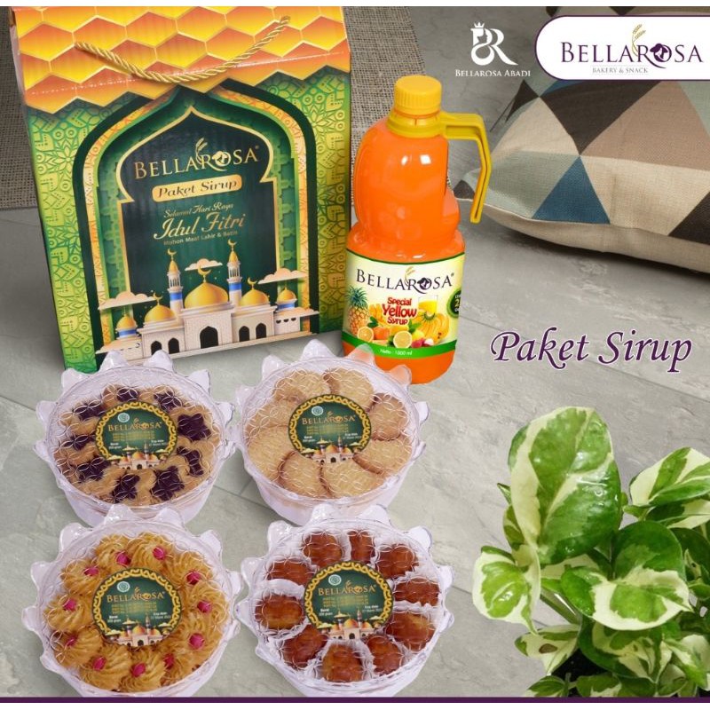 

[2000 gram] Paket Kue Kering Bellarosa Syrup