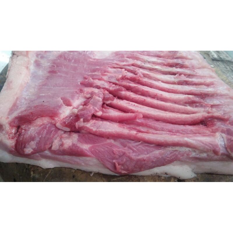 

debo SAMCAN / SANCAM (PORK BELLY) DAGING BABI FRESH SEGAR TERJAMIN MURAH