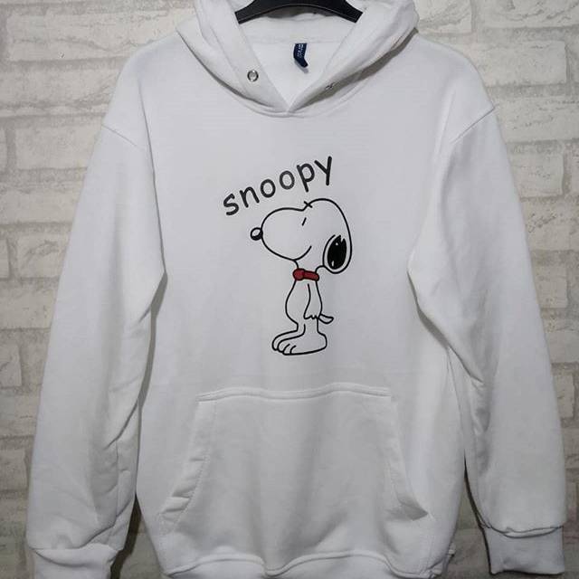 snoopy sweatshirt h&m