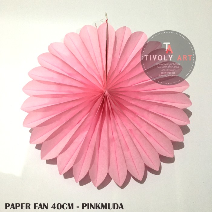 

Paper Fan 40 Cm - PINK MUDA Termurah