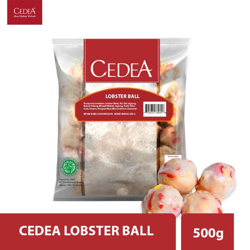 

Cedea Bola Lobster (Lobster Ball) 500gram