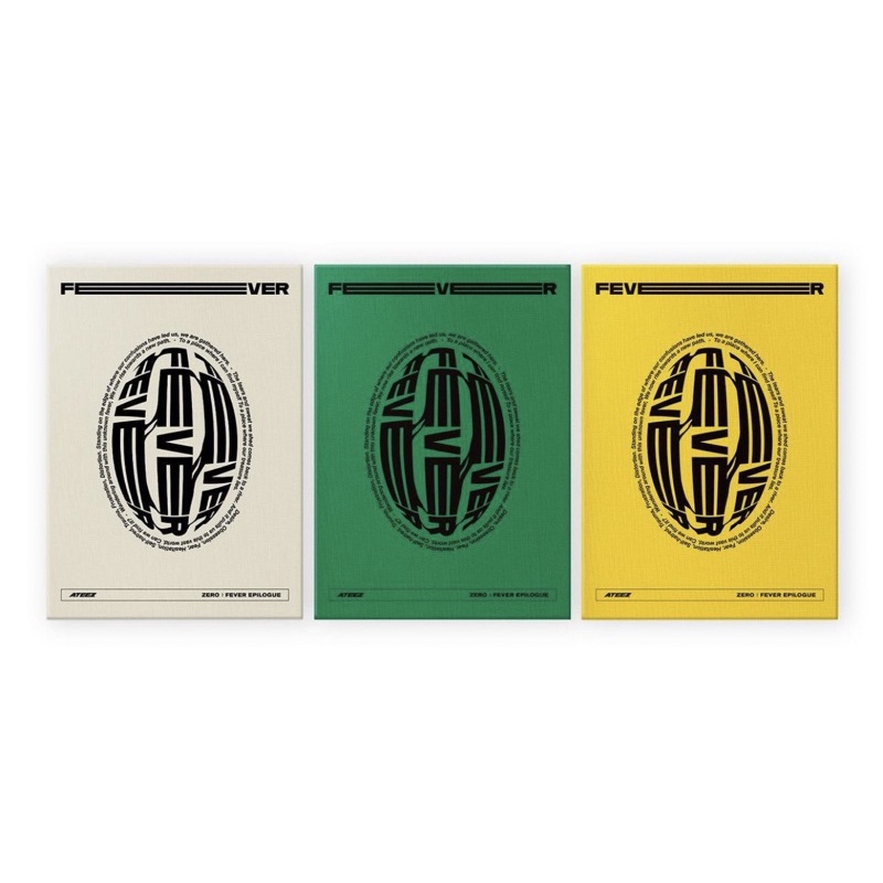 (SEALED) ALBUM ATEEZ - FEVER EPILOGUE