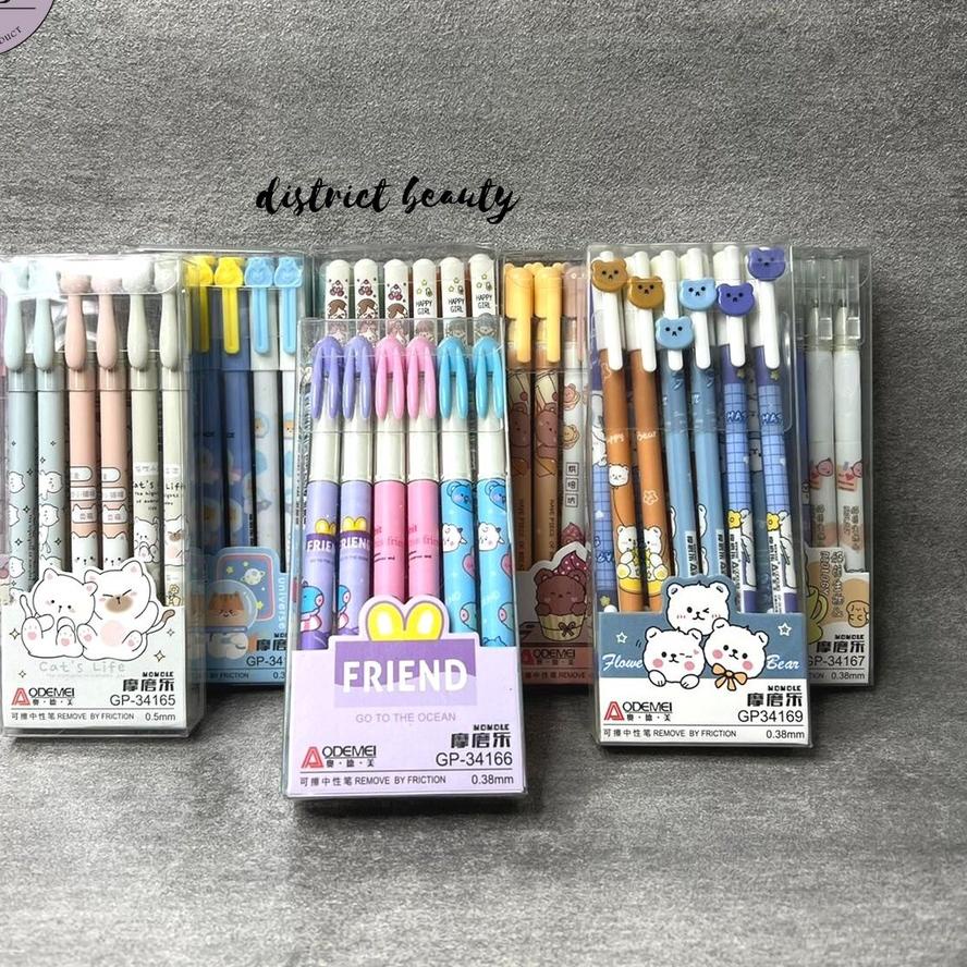 

4.4 Brands Festival PAKET PULPEN BISA DIHAPUS FREE REFILL PEN HAPUS PEN ERASABLE BISA COD